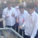 Presiden RI Joko Widodo Meneandatangani Prasasti Pembangunan Masjid Raya Shaful Khairaat