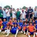 Tim Persihalsel Usai menang Melawan Persihaltim di Semifinal Porprov IV
