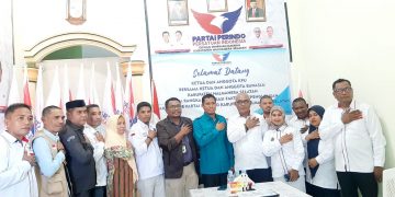 KPU, Bawaslu dan Pengurus DPD Perindo usai verifikasi faktual