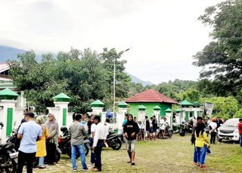 Masa Dari Empat Desa Menolak Penghitungan Suara Ulang Pilkades