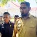 Wabup Halsel, Hasan Ali Bassam kasuba Temui Massa Aksi