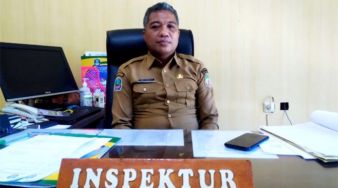 Asbur Somadayo Kepala Inspektorat Halsel
