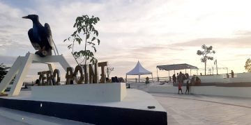 kondisi terkini tugu zero point siap di resmikan
