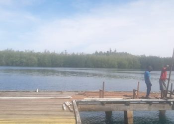 Perbaikan Pelabuhan Di Desa Kaireu Belum Maksimal