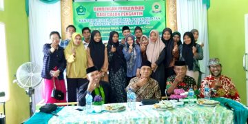 Kemenag Halsel bersama.peserta Calon Pengantin