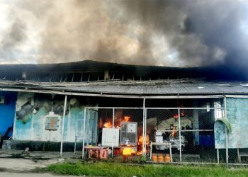 Bangunan Coldstorage dan ABF Terbakar