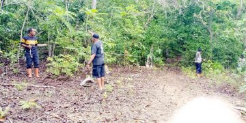 Lahan Kantor Polsek Obi Utara yang Akan Dibebaskan