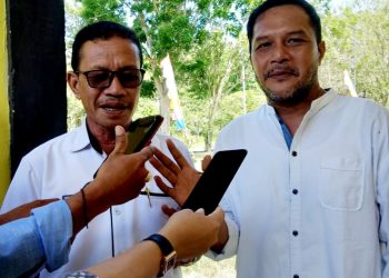 Kadis Disarpustaka Halsel bersama Sekretaris