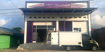 kantor baru Bank Muamalat di Desa Tomori Bacan