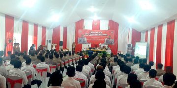 Wakapolda Malut saat memberikan arahan