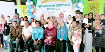 Wisuda Bayi Balita Posyandu Duren Amasing Kali Angkatan tahun 2023