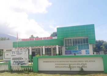 Kantor Puskesmas Bacan Selatan di Gandasuli