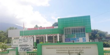 Kantor Puskesmas Bacan Selatan di Gandasuli
