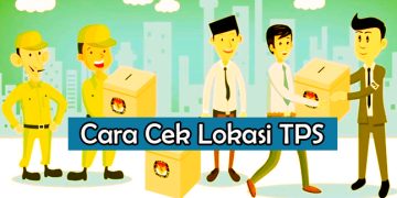 Ilustrasi : Cara Cek Lokasi TPS
