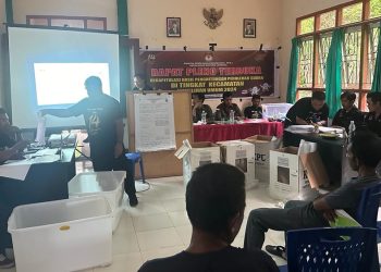 Pelaksanaan Pleno di PPK Botanglomang