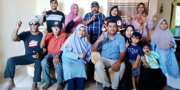 Kisman Abdullah Caleg Partai Demokrat Dapil III Gane Bersama Keluarga