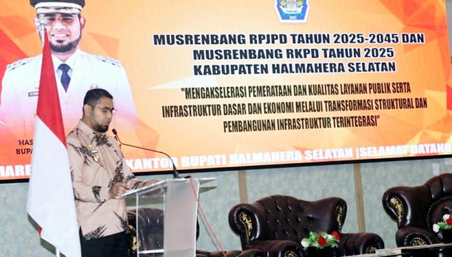 Bupati Hassan Ali Bassam Kasuba Membuka Musrembang RPJPD dan RKPD 2025 - 2045