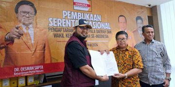 Bassam Kasuba Menerima Rekomendasi Dari DPP Hanura