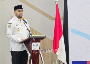 Bassam Kasuba Saat Membuka Sosialisasi Keuangan Digital