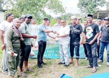 Harita Nickel Salurkan Hewan Kurban