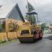 Salah Satu Proyek Jalan Raya Di Kecamatan Obi