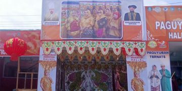 Stand Paguyuban Wakatobi di Halmahera Selatan