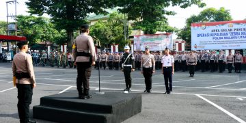 Wakapolda Malut, Brigjen Pol. Stephen M. Napiun Saat Pimpin Apel Operasi Zebra Kieraha 2024