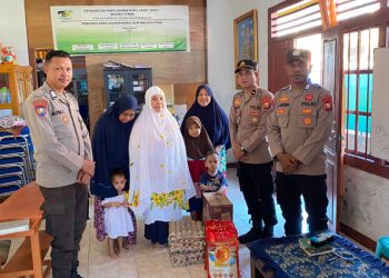 Binmas Polda Malut Sambangi Panti Asuhan Nurul Fajri Ternate