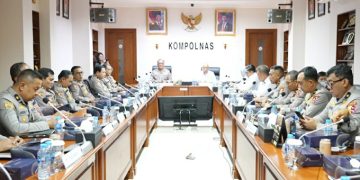Audience Irwasum Polri Dan Kompolnas RI Terkait Kerjasama dan Penguatan Pengawasan Internal Polri