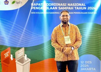 Bupati Bassam Kasuba Hadiri Rakornas Pengelolaan Sampah tahun 2024 di Kementerian LHK