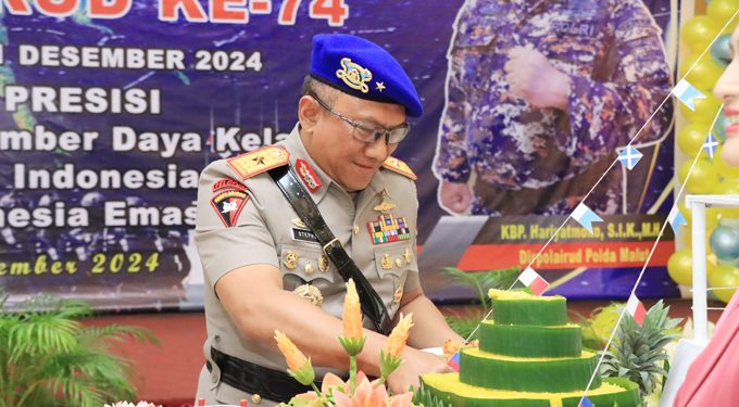 Wakapolda Malut, Brigjen Pol. Stephen M. Napiun Hadiri Syukuran HUT Polairud ke 74