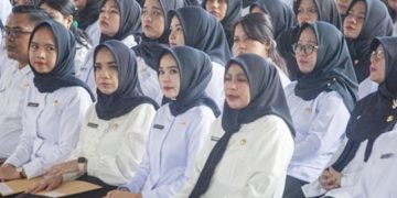 Ilustrasi Tenaga PPPK Saat Mengikuti Seleksi (Ist)