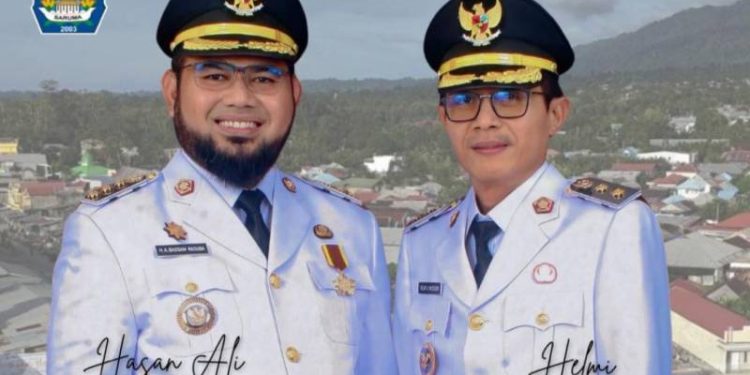 Bassam Kasuba Dan Helmi Umar Muchsin, Bupati dan Wakil Bupati Halsel