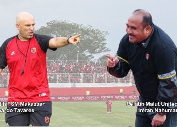 Pelatih PSM Makassar dan Pelatih Malut United