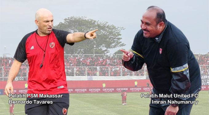 Pelatih PSM Makassar dan Pelatih Malut United