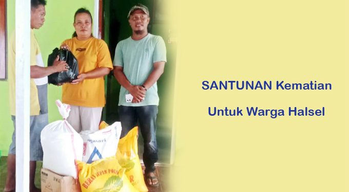 Warga Amasing Kali Terima Santuan Kematian Dari Pemkab Halsel