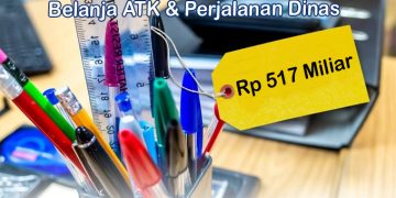 Ilustrasi Belanja ATK dan Perjalanan Dinas