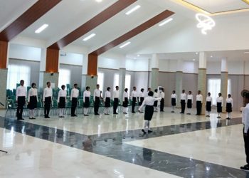 Calon Anggota Paskibraka Halsel Mulai Jalani Karantina