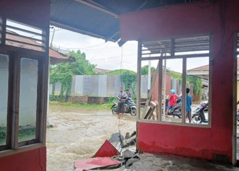 Salah Satu Rumah Korban Banjir Di Labuha
