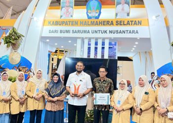 Halsel Raih Penghargaan Stand Terbaik Pada Apkasi 2025