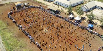 Keceriaan Festival Hari Anak Obi di Permukiman Baru Desa Kawasi