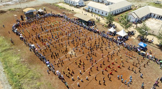 Keceriaan Festival Hari Anak Obi di Permukiman Baru Desa Kawasi