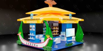 Stand Halmahera Selatan Yang Akan Dibangun Di Apkasi Otonomi Expo 2025
