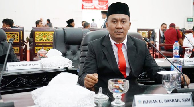 Ikhsan U. Basrah, Anggota DPRD Halsel