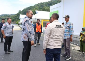 Bupati Bassam Tinjau Lokasi Pelabuhan Alternatif Di Pasar Babang