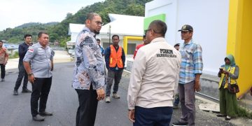 Bupati Bassam Tinjau Lokasi Pelabuhan Alternatif Di Pasar Babang