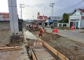 Salah Satu Progres Kegiatan Proyek PUPR Halsel Tahun 2025