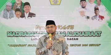 Bupati Bassam Resmikan Madrasah Diniyyah Alkhahirat