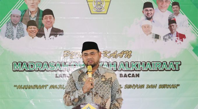Bupati Bassam Resmikan Madrasah Diniyyah Alkhahirat