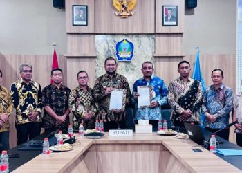 Pemkab Halsel Teken Mou Dengan Universitas Terbuka